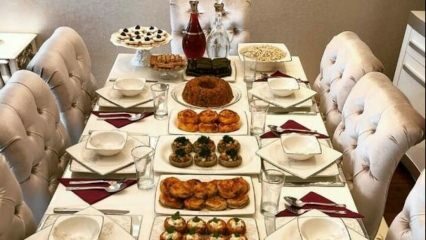 Suggerimenti di presentazione speciali per le tabelle iftar