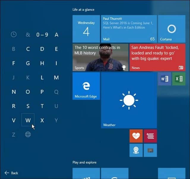 Dov'è la cartella Accessori in Windows 10?