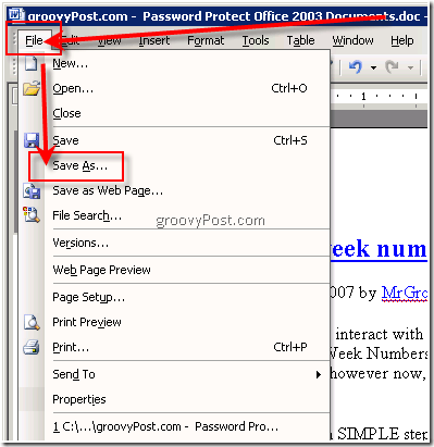 Protezione con password Excel 2003 .xls