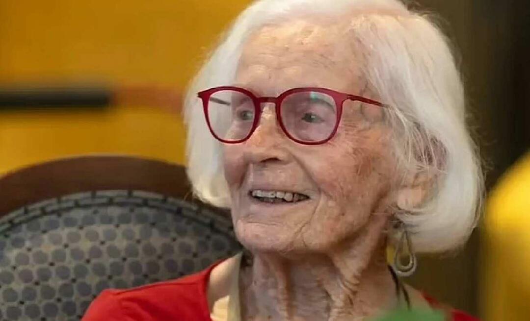 Una donna di 102 anni ha svelato il segreto per una vita lunga e sana! Guarda cosa dice