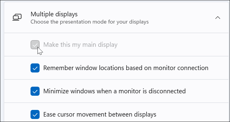 sposta la barra delle applicazioni sul secondo monitor su Windows 11