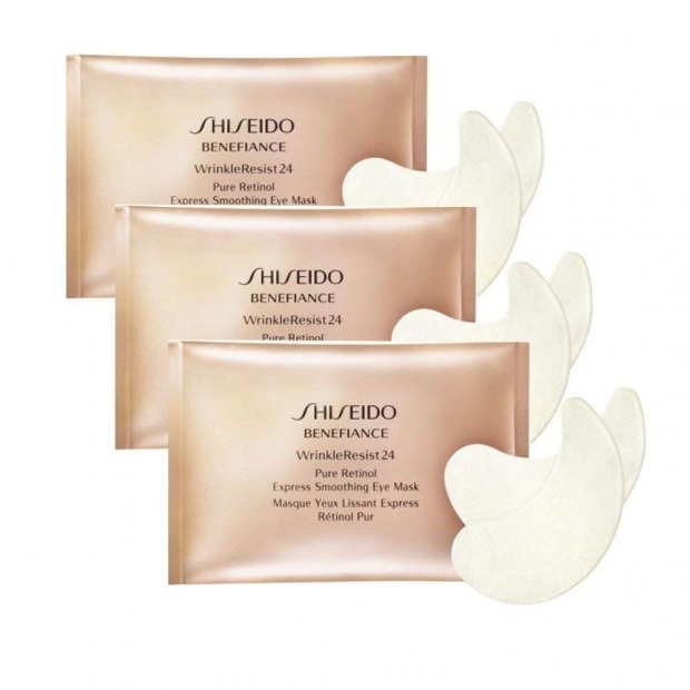 Maschera per gli occhi lisciante Resist24 Pure Retinol Express Shiseido Benefiance Rughe