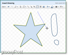 usa lo strumento polilinea per disegnare documenti di Google e creare forme fantastiche