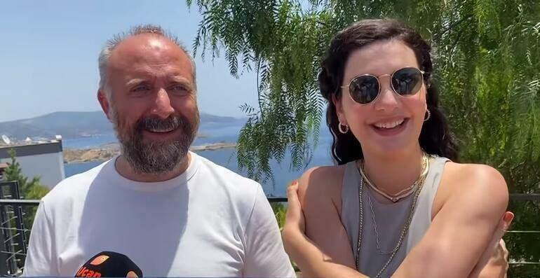 Bergüzar Korel e suo marito Halit Ergenç sono in vacanza a Bodrum