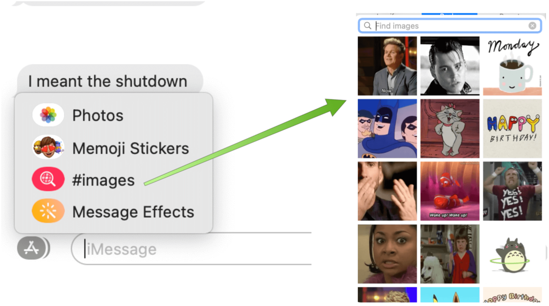 Messaggi in macOS Big Sur Immagini di messaggi Mac