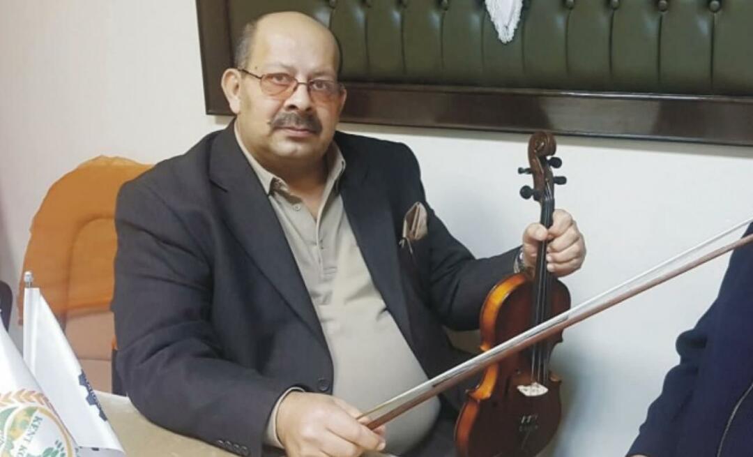 Il giorno triste di TRT! È morto il virtuoso del violino Şenol Dinleyen
