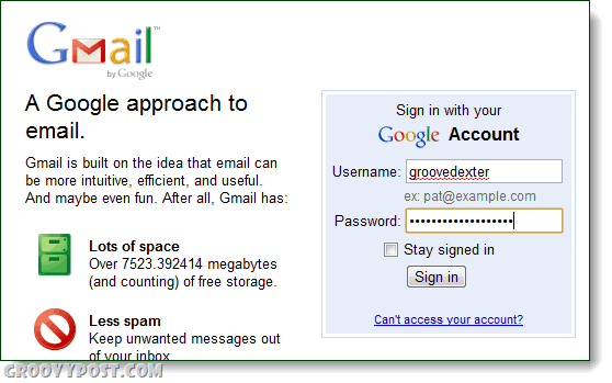Gmail un approccio all'accesso e-mail