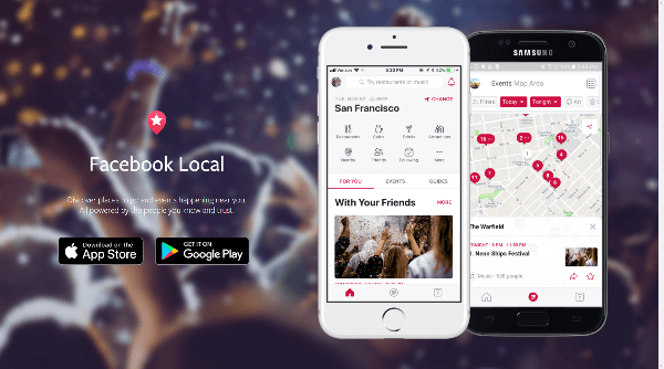 Facebook ha introdotto Facebook Local, una nuova app che ti consente di esplorare tutte le cose interessanti che accadono dove vivi o dove stai viaggiando.