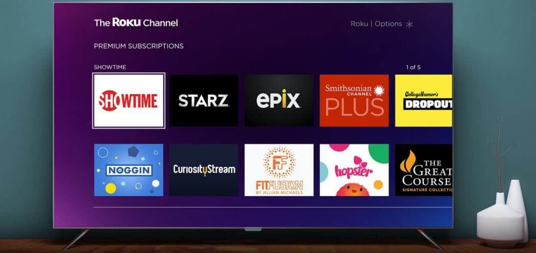 Il canale Roku sta aggiungendo abbonamenti al servizio di streaming premium
