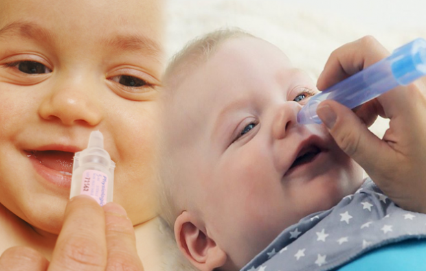 Congestione nasale e starnuti nei neonati
