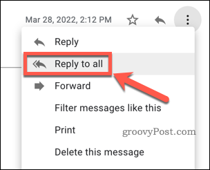 Rispondi a tutti in Gmail