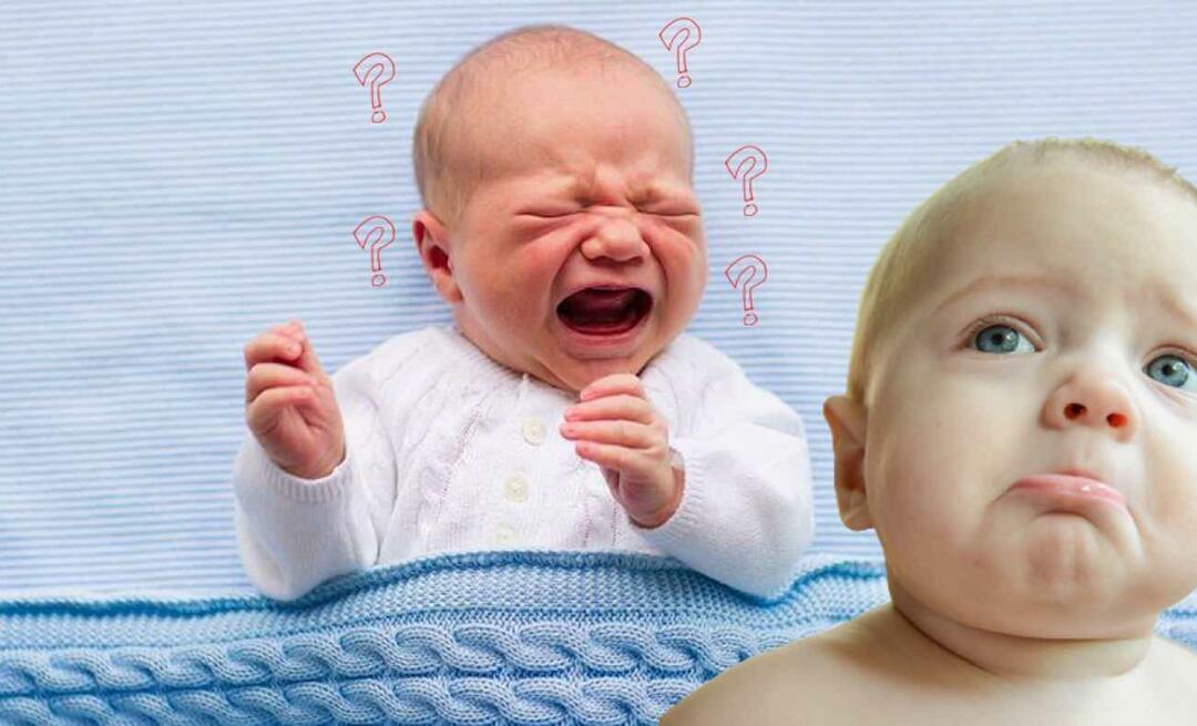 Perché i bambini piangono? Cosa dicono i bambini piangendo? 5 stili di pianto dei bambini