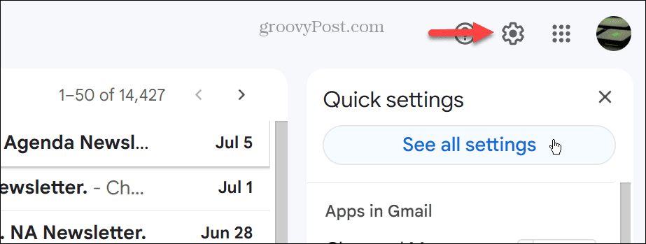 Gmail non invia notifiche