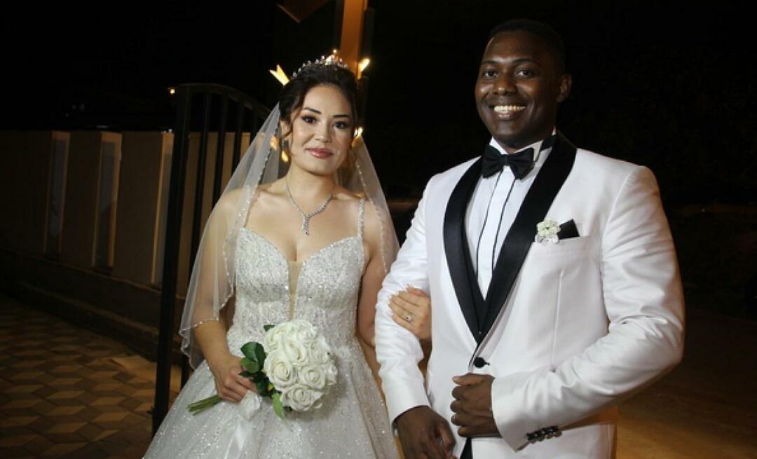 Ne è stato aggiunto uno nuovo alla serie degli sposi africani! Omary della Tanzania e İrem di Mersin si sono sposati
