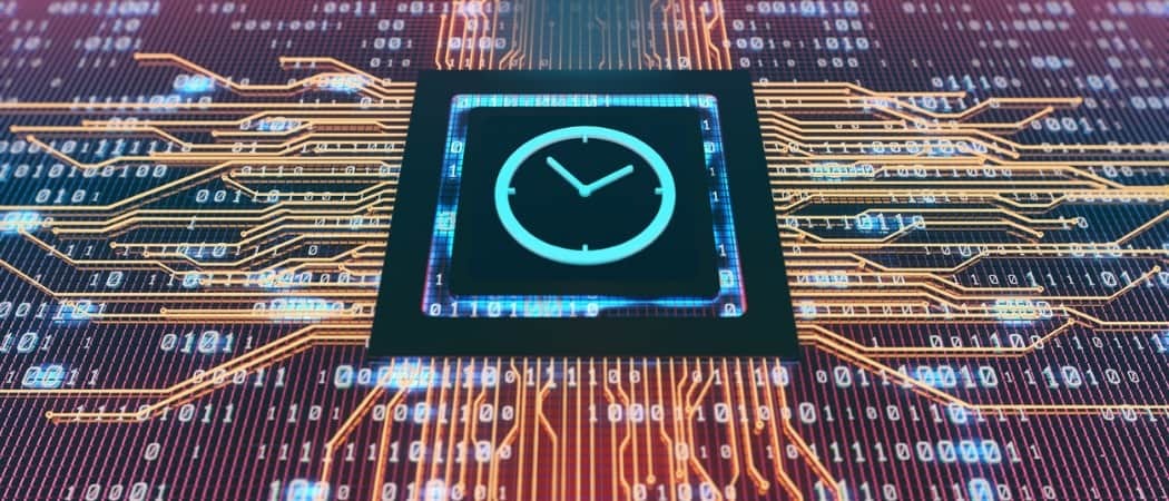 Come sincronizzare l'orologio in Windows 10 con Internet o Atomic Time