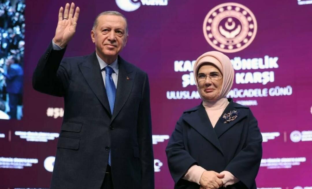 Il messaggio speciale della First Lady Erdoğan per la Giornata internazionale per l'eliminazione della violenza contro le donne!