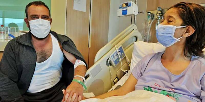 İpek Koca, che ha dovuto affrontare uno shock ospedaliero, ha dato a sua moglie un rene!