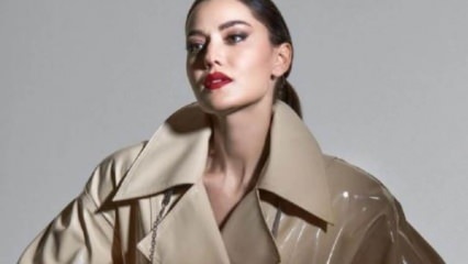 L'attrice Fahriye Evcen era un evento con il suo rossetto rosso!