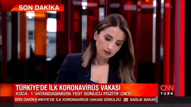 Il giornalista della CNN Türk Duygu Kaya ha contratto il coronavirus!