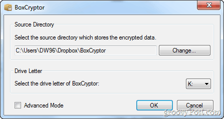 cartelle dropbox protette da password