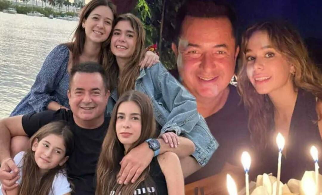 Messaggio di compleanno di Acun Ilıcalı a sua figlia Leyla! 'Aereo regalo di compleanno?'