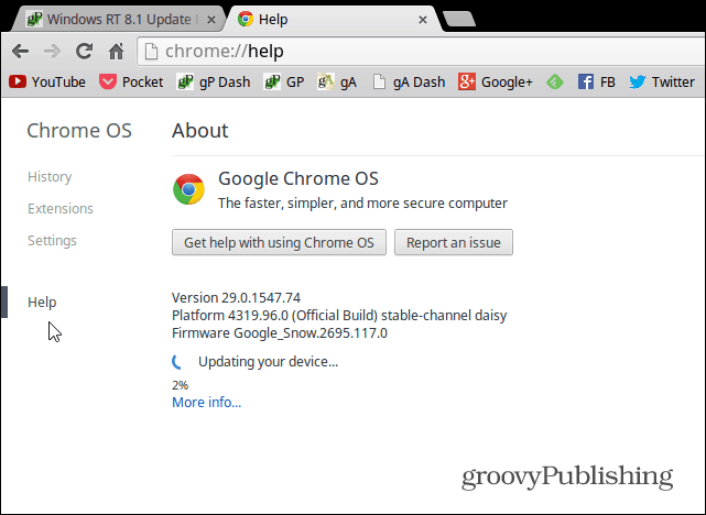 Come aggiornare manualmente il tuo Google Chromebook