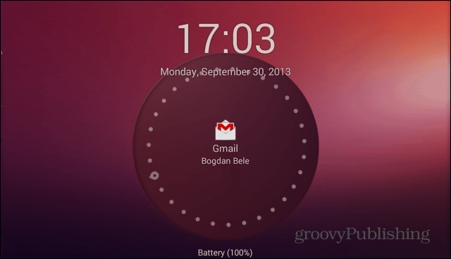 Ubuntu Lockscreen principale