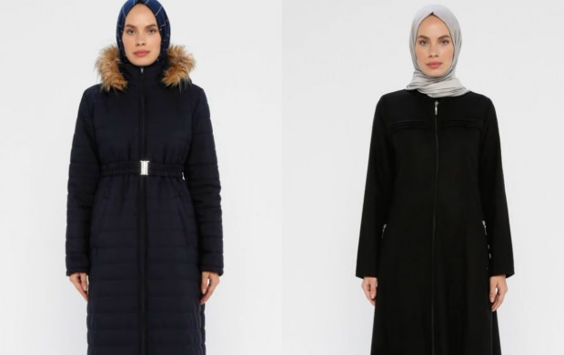 modelli di cappotto hijab