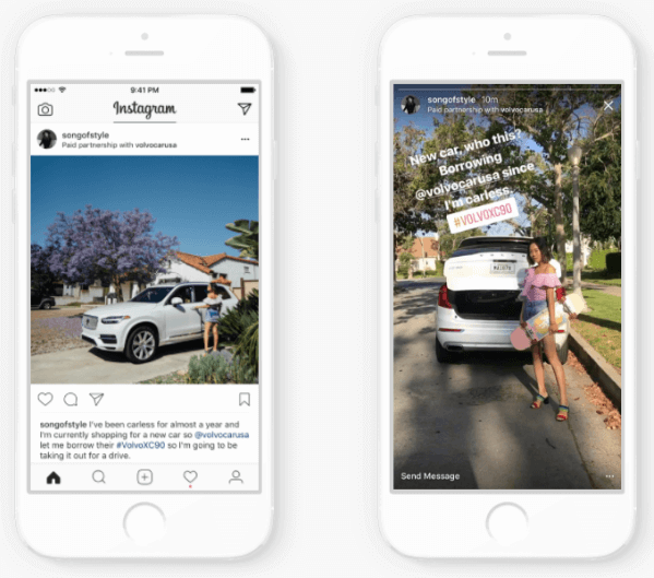 Instagram rende i contenuti sponsorizzati sul sito più trasparenti.