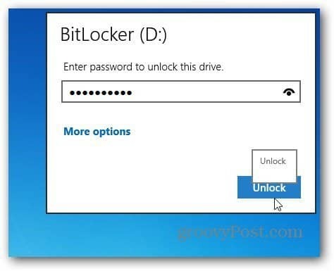 password per sbloccare