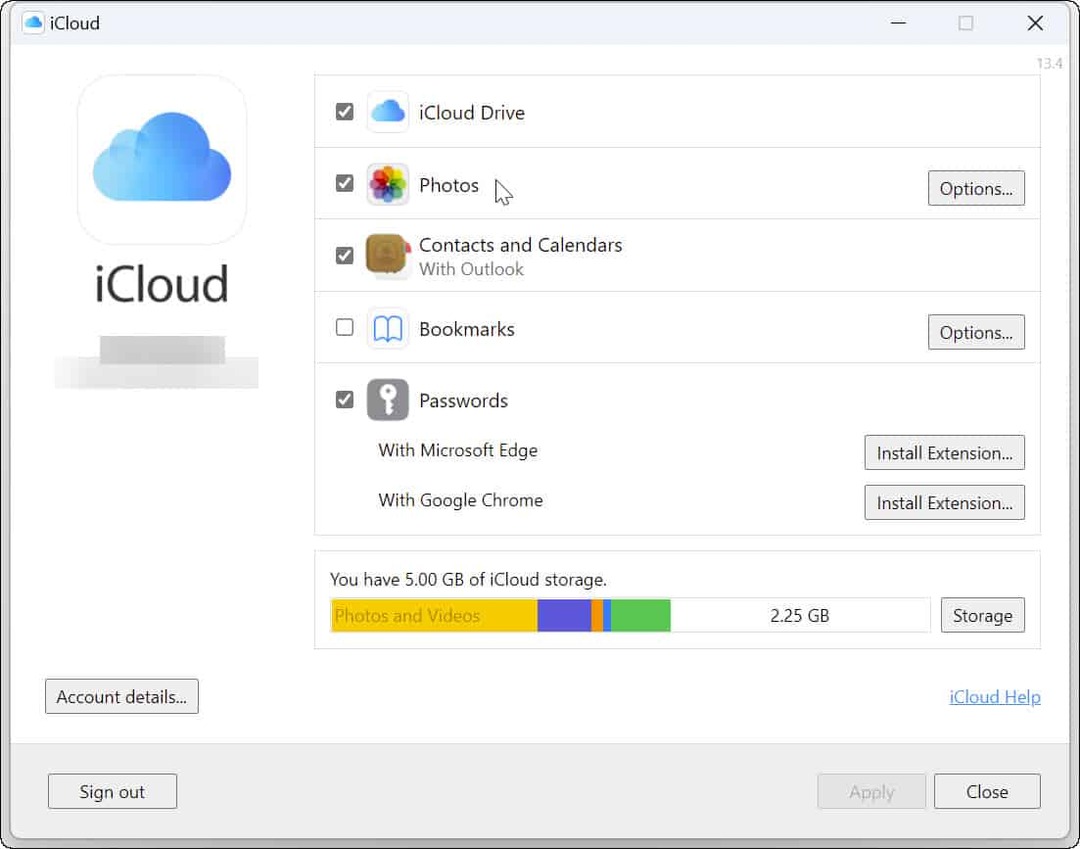 Come connettere Apple iCloud con l'app Foto di Windows 11