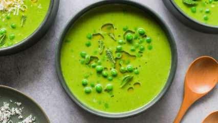 Ricetta zuppa di piselli verdi! Come preparare una confortante zuppa di piselli?