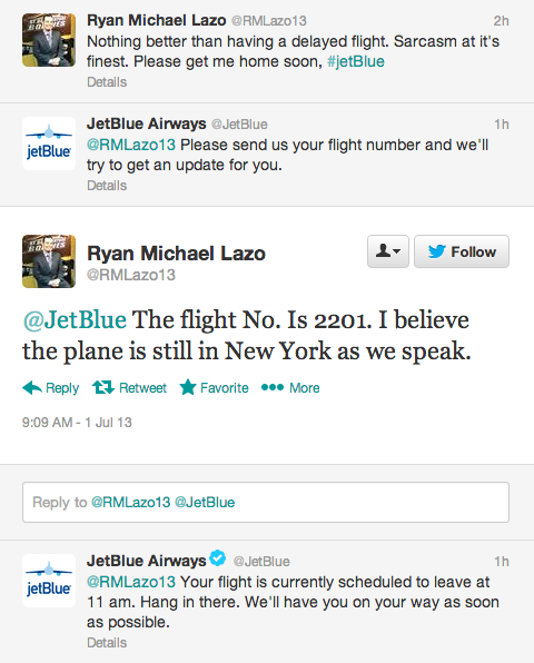 tweet jetblue