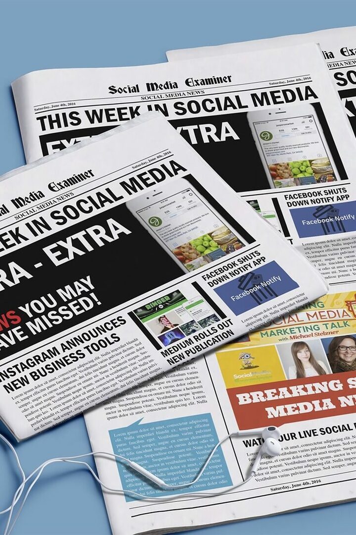 Instagram lancia i profili aziendali: questa settimana sui social media: Social Media Examiner