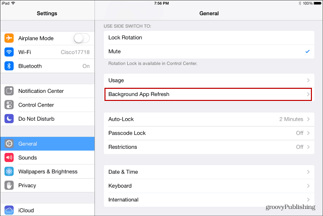 Suggerimenti per la gestione delle app in iOS 7