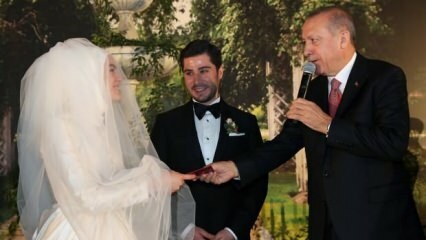 Erdogan e Temel Karamollaoğlu si sono riuniti al matrimonio