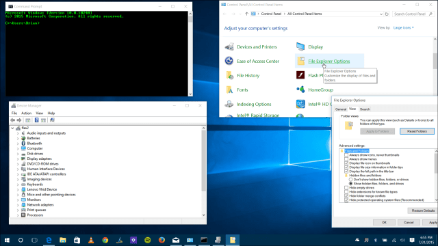Utilità tradizionali Windows 10