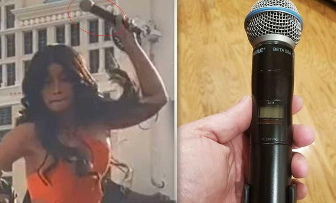 Il microfono che Cardi B ha lanciato allo spettatore è all'asta! Shock ultimo prezzo