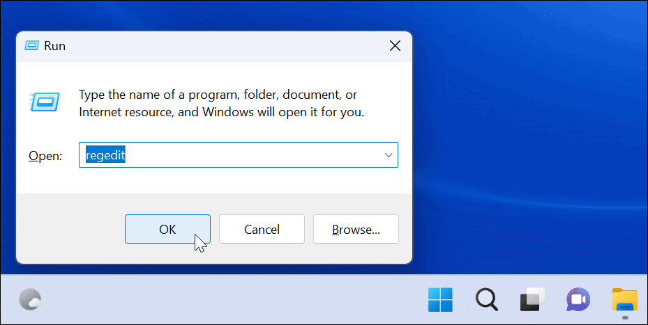 regedit blocca gli utenti dalle impostazioni di Windows 11