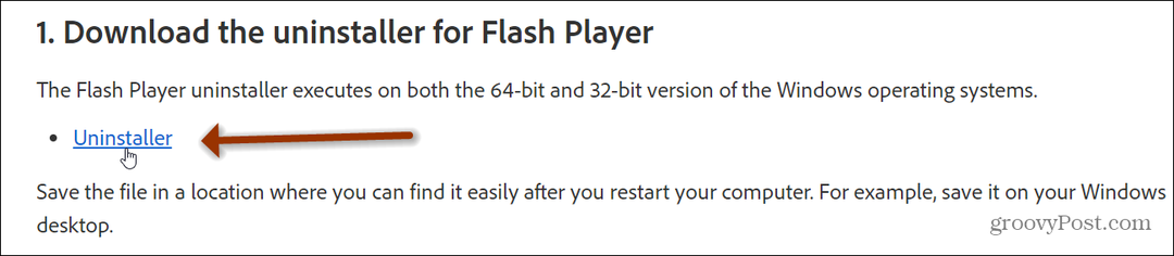 Come disinstallare Adobe Flash da Windows 10