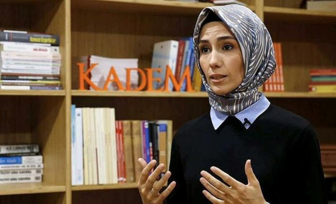 Il "Centro di sostegno alle donne" di KADEM è stato aperto sotto la guida di Sümeyye Erdoğan