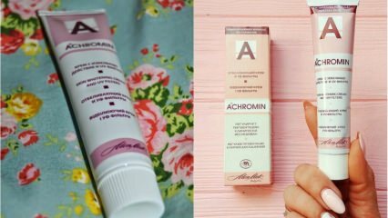 Cosa fa la crema spot Achromin? Come usare la crema spot Achromin?