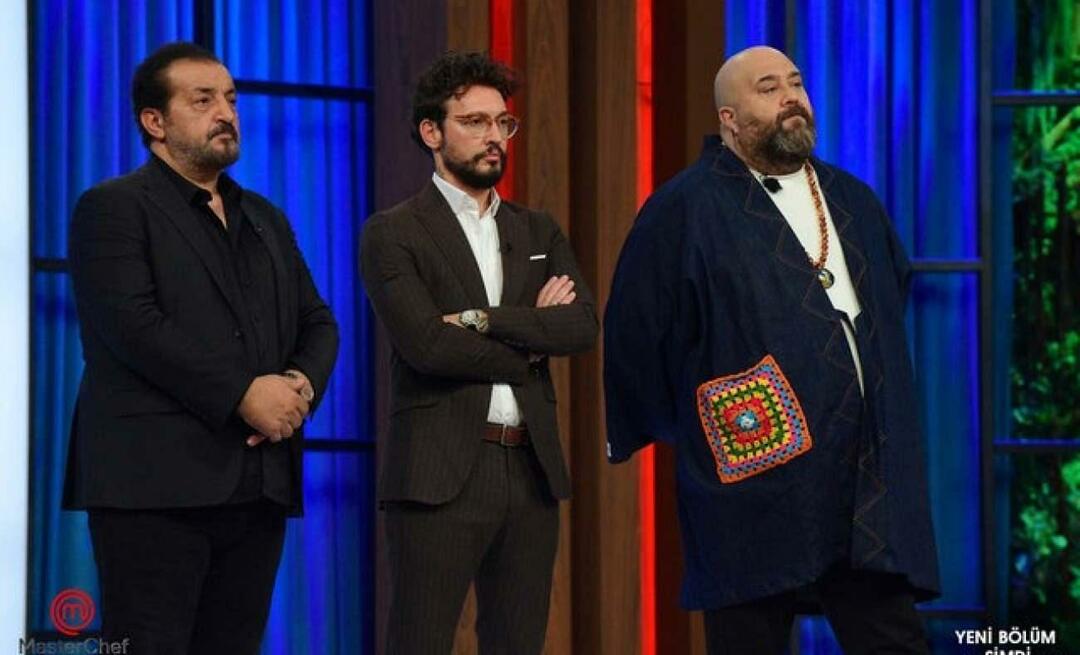 Il fiato è stato preso a Masterchef Turchia! Il proprietario della seconda maglia da chef...