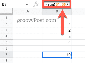 fogli google nessun riferimento circolare