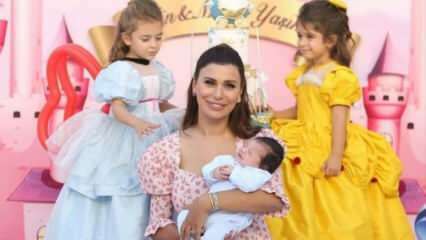Ebru Şancı e il compleanno di Alpaslan Öztürk alle loro figlie!