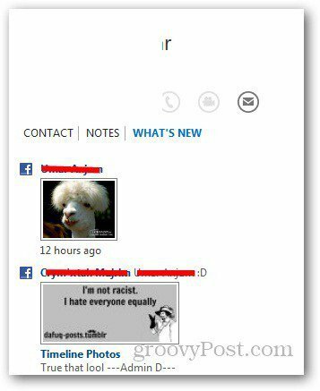 Outlook sui social network 9