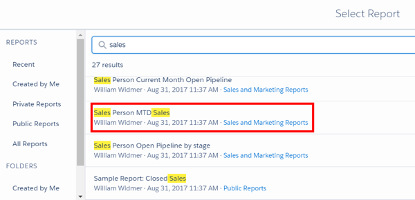 Anche se non puoi vedere CLV in Facebook Analytics, uno strumento CRM come Salesforce ti aiuta a catturare questa importante metrica.