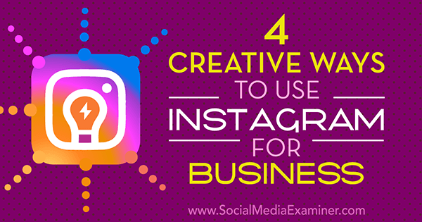 idee creative per aziende su instagram