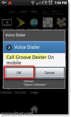 effettuare chiamate vocali sul telefono Android