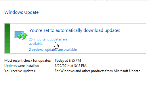 Correggi gli arresti o i rallentamenti di Windows Update su Windows 7